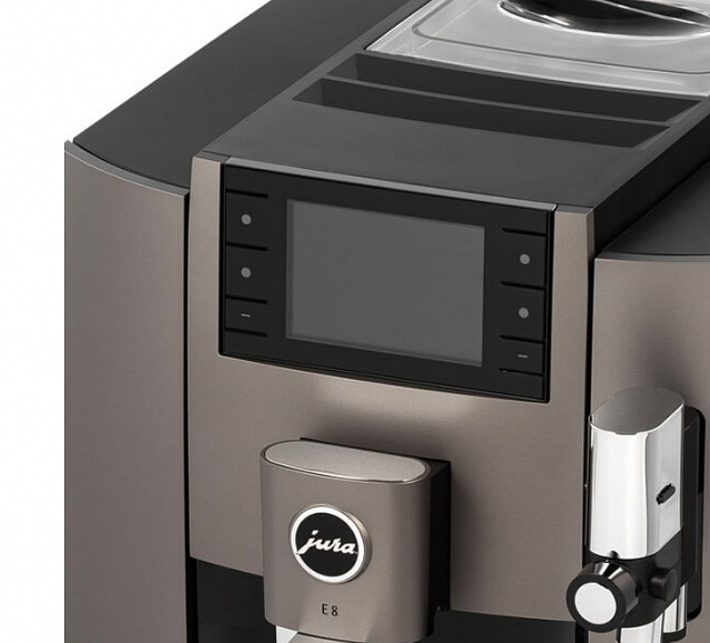 Кофемашина Jura E8 Dark Inox